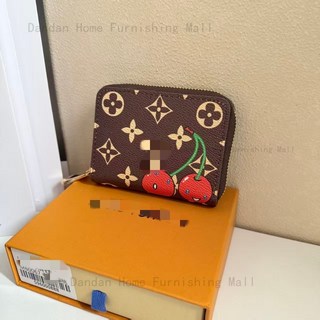 DD1120家居精品女包 經典印花零錢包 女生零錢包 短夾錢包 單拉鏈錢包 真皮錢包