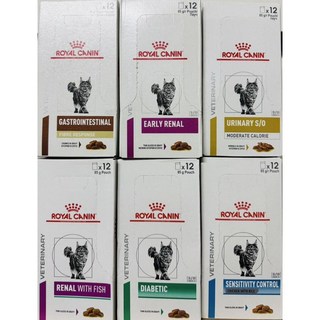 皇家濕糧餐包1箱12入-腎臟/泌尿/腸胃 保養, 1個, 12入 腎臟鮭魚口味85g, 85g, 雞