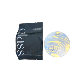 에이지투웨니스 글래스 스킨 에센스 팩트 본품 12.5g + 리필 12.5g 세트, 1개, 글로우21호