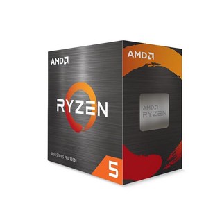 AMD 라이젠 5 5600X 6코어 12스레드 언락 데스크탑 프로세서 레이스 스텔스 쿨러 포함