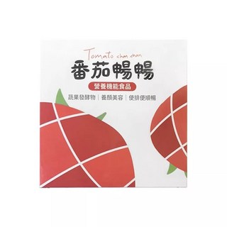 暢暢果乾 營養機能食品, 1個, 番茄暢暢60g/盒