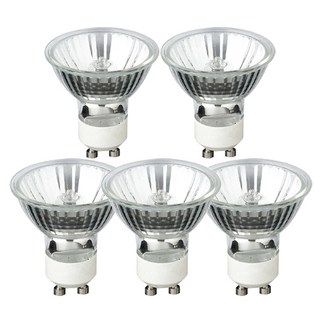 양키캔들 캔들워머용 GU10 할로겐전구 35W, 전구색, 5개
