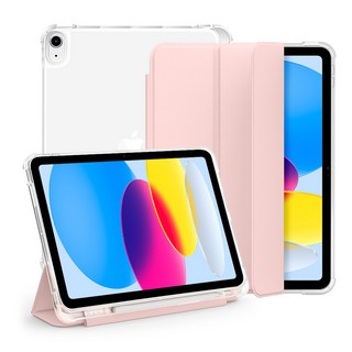 뷰씨 펜슬수납 쉴드 태블릿 케이스, 핑크샌드