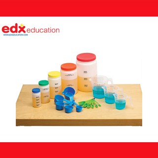 EDXKOREA EDX 과학교구 단위놀이 부피측정도구세트, 1개