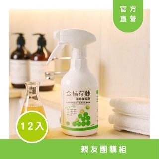 【老實農場】金桔有餘 浴室清潔劑 500g 親友團購 12入組, 1個