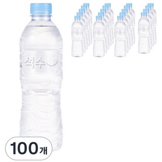 석수 무라벨, 500ml, 100개