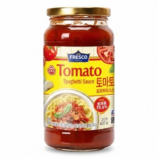프레스코 토마토 스파게티소스 400g 12개/쉐프 주방 이탈리아 자영업 스파게티 쏘스 소스 요식업 요리, 12개