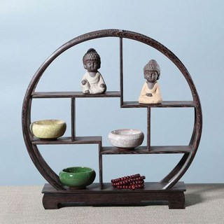 아트피플-F02찻잔 다관 장식장/원목 소품장식장 GWM art2+7DZA