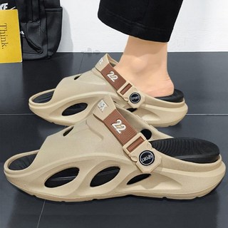 슈퍼카미트 남성용 족저근막 무중력 리커버리 회복 더블 쿠션 샌들