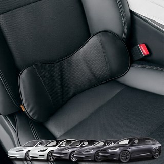 벤비아믹스 테슬라 요추쿠션 허리쿠션 모델3 Y S X 주니퍼 하이랜드 가죽 메모리폼 틈새쿠션 00550, 1개, 블랙