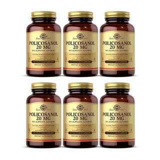 솔가 폴리코사놀 20mg 베지터블 캡슐, 100정, 6개