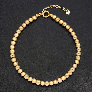 에바주얼리 14k Gold Filled 통통 골드 볼 로즈골드 팔찌 5mm 6mm