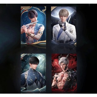 戀與深空 KFC 聯名徽章組合 沈星回 黎深 祁煜 秦徹, 1個, 日卡滿贈明信片組正品不包官暇