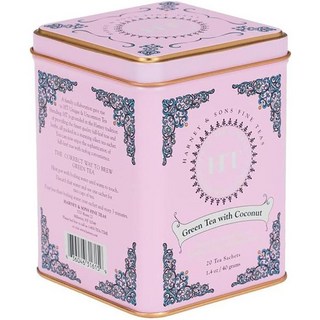 하니앤손즈 말차 코코넛 티백 20개입, 1개, 1g