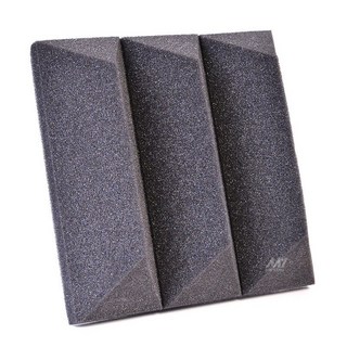 幾何藝術吸音棉 隔音磚, 白色小幾何形, 1個