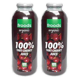 프루즈 유기농 타트체리 착즙주스, 700ml, 2개
