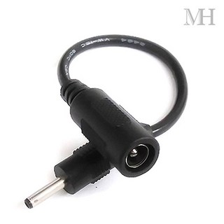 DC 어댑터 젠더 (5.5암-3mm 숫/10cm) 변환 잰더 연결 플러그 전원 잭 조립용, 1개