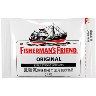 飛雪涼 口含片 原味 草本 潤喉 薄荷 尤加利葉 甘草 美術藥局 21錠/包, 1個, 1.2公克