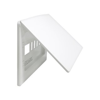 올리비아 주택용 분전반 블랑분전함커버 상도전기 매입형 두꺼비집 슬림커버 세대차단기함 전면판 국산 세대분전함 심플 카바 힌지구조 아파트 빌라 단자함 덮개 뚜껑, 1개