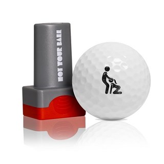 ZEETY 골프공 스탬프 - 방수 퀵 드라이 스탬퍼 맞춤형 마킹을 위한 영구 잉크 맞춤형 액세서리 및 남성 및 여성용 골퍼를 위한 재미있는 성인 골프 선물 (클럽 폴리시), 클럽 폴리쉬