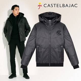 까스텔바작 남성 골프 패딩 다운 데일리 기능성 스타일룩 남성골프웨어 겨울 블랙라인 아웃포켓 자켓 레더 터치 블루종 패딩DH3834452