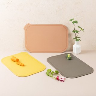 도톰 TPU 항균 도마(대) 택1, 선택:01.머스타드 8G7W, 1개