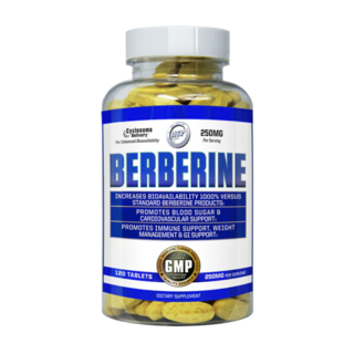 HI-TECH Berberine 운동 영양제 - 베르베린 250mg, 1개, 120정