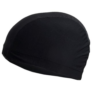 素色泳帽 素面泳帽 純色泳帽 溫泉泳帽 沙灘泳帽 男女通用泳帽 成人泳帽, 黑色款, 1個