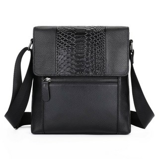 [TW艾淘包]頭層牛皮包 男士單肩包 斜挎休閒包 牛皮運動商務包 側背包 真皮包 肩背包, 真皮肩背包-款式-7835