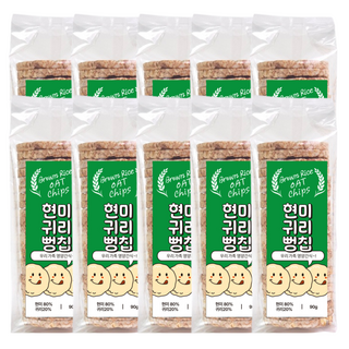 현미 귀리 뻥칩 통곡물 저당 간식 뻥튀기 뻥칩, 2세트, 450g