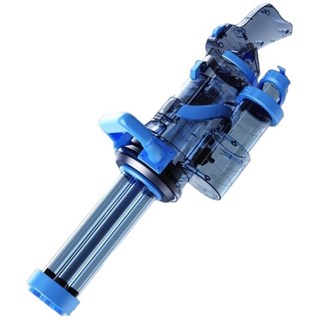 燈光加特林電動水槍 全自動水槍 商檢合格 兒童玩具 高壓水槍 水上遊戲 加特林燈光水槍黑紅色加背包, 加特林燈光水槍黑紅色加背包(超商只能一隻