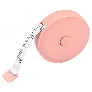 迷你圓形伸縮捲尺 量衣軟尺 皮尺【WJ0020】, 1個