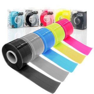 쫀쫀파워 골프그립 교체 테이프 골프채 그립, 블랙, 2개