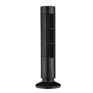 침실을위한 Airventions Tower Fan Ultra-Quiet 바람 2 속도 등급 소형 크기 디자인 휴대용 타워 스탠딩 팬, 1개