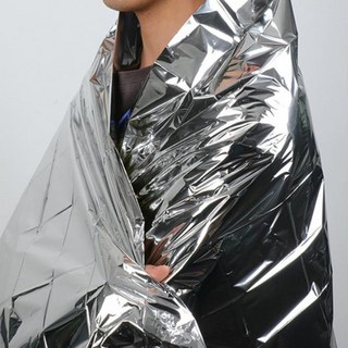 캠핑 비상 은박담요 체온유지 은박지 침낭 은박단열재, 210-130(중), 1개