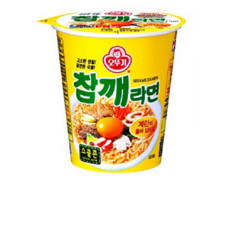오뚜기 참깨라면 컵 65g, 25개