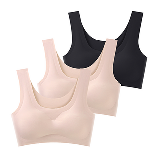 또사자 편안한 심리스 노라인 누디 브라탑 3p