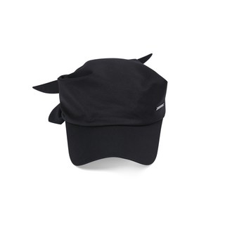 MISEKI SEOUL Tie-up scarf bandana cap BLACK 187077, MISEKI SEOUL OS