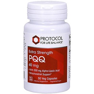Protocol For Life Balance Extra Strength PQQ素食膠囊 40mg, 50顆, 1罐