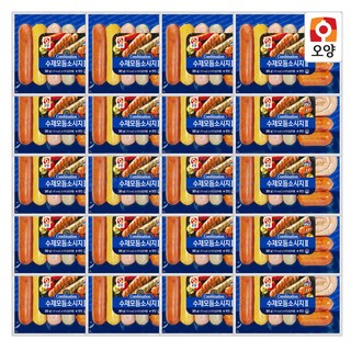 팔도맛쟁이 사조오양 수제 모듬 소시지, 20개, 385g