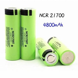 정품 NCR21700T 리튬 이온 배터리 고속 공정 방전 보조배터리 및 전기 자동차에 사용 4800mAh 3.7V 40A, 6개