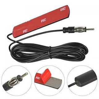 UHD안테나 TV 실내 지상파 수신기 차량용 라디오 FM 안테나 자동 5M 길이 신호 앰프 증폭기 해양 차량 보트 RV, UHD안테나 TV 실내 지상파 수신기 차량용 라디오 F