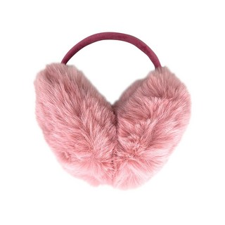 毛絨保暖耳罩帶擴音筒扁款 漢堡耳罩 防凍耳朵保暖耳暖帶