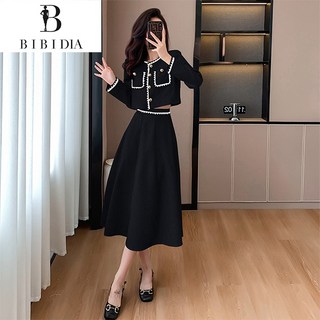 비비디아 Bibidia 여성 자켓 롱 원피스 슬림핏 하객룩 투피스 상하의세트(S~2XL) 5363