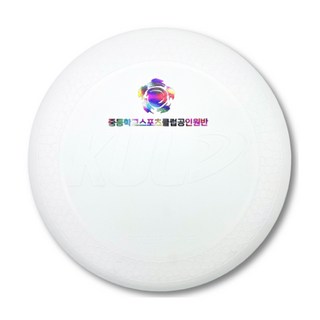 프리원 플라잉디스크 얼티미트 중고등용 D1901 공인 원반, 1개, 흰색