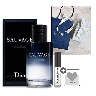 [기프트리본장세트+로샤쉐+luretiv보틀] 디올 소바쥬 애프터 쉐이브 스킨, 1개, 100ml