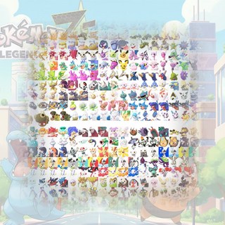 포켓몬 레전드 Z-A 에딧터 교환용 이로치 두목 스타팅 포켓몬 세트 희귀 포켓몬 교환 지원, 1개, 9.낱개주문, 포켓몬Z-A