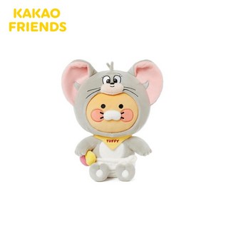 KAKAO FRIENDS 湯姆貓與傑利鼠 萊恩 春植玩偶, 1個, 春植