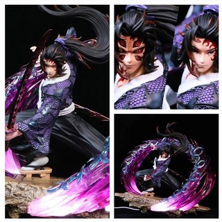 데반스 코쿠시보 츠기쿠니 요리이치 전투 애니메이 조각상 21CM 슬레이어, 21 GK전투 흑사모 쌍두수리, 1개