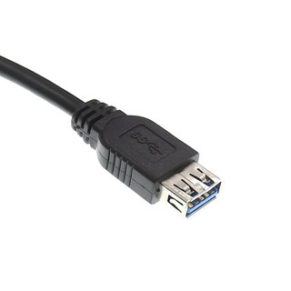 USB3.0延長線 公對母數據線 電腦連接鍵盤U盤滑鼠USB延長線 0.5米, 1個